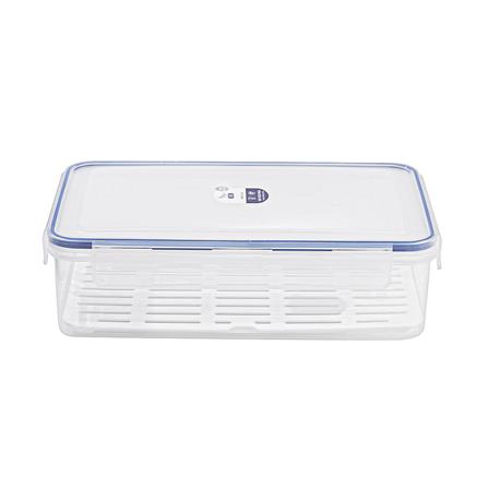 กล่องอาหารเหลี่ยม 4.2 ลิตร KECH x DOUBLE LOCK No.9512_2