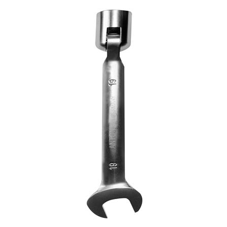 ประแจปากตายบล็อกข้างพับได้ ANTON เบอร์ 19