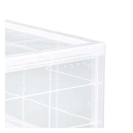 กล่องรองเท้า STACKO MAGNETIC LOCK 28X37X18.3 ซม. ใส_3