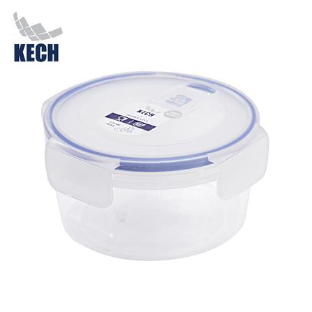กล่องอาหารกลม 0.7 ลิตร KECHxDOUBLE LOCK No.9132
