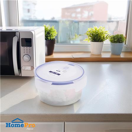 กล่องอาหารกลม 0.7 ลิตร KECHxDOUBLE LOCK No.9132_4