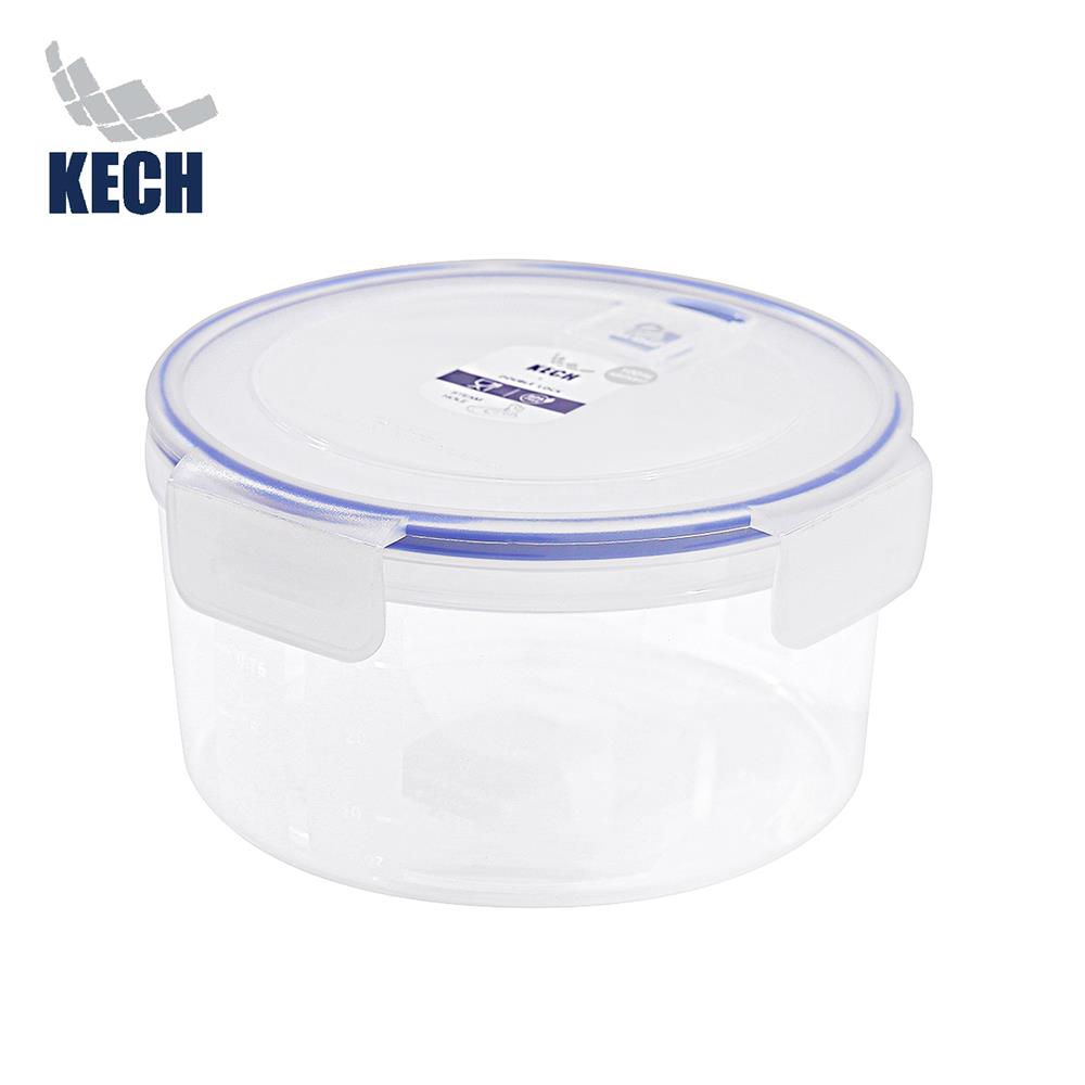 กล่องอาหารกลม 1.35 ลิตร KECHxDOUBLE LOCK No.9133_1