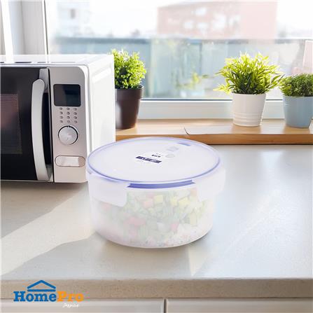 กล่องอาหารกลม 1.35 ลิตร KECHxDOUBLE LOCK No.9133_5