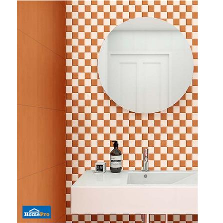 กระเบื้องผนัง 25x40 ซม. คามิเลีย ส้ม 1M2_2