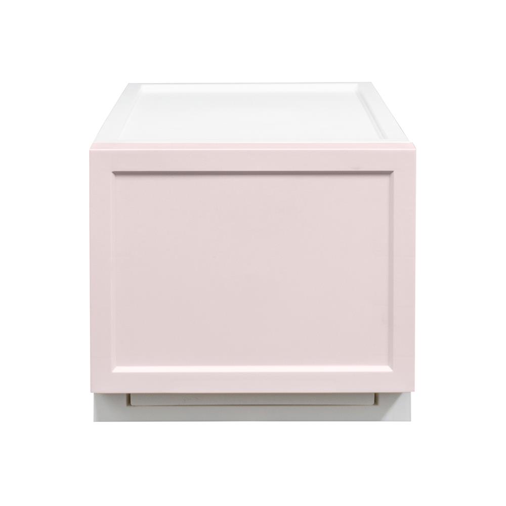 กล่องลิ้นชัก 1 ลิ้นชัก STACKO ECO S 27x39.5x24 ซม. สีชมพู