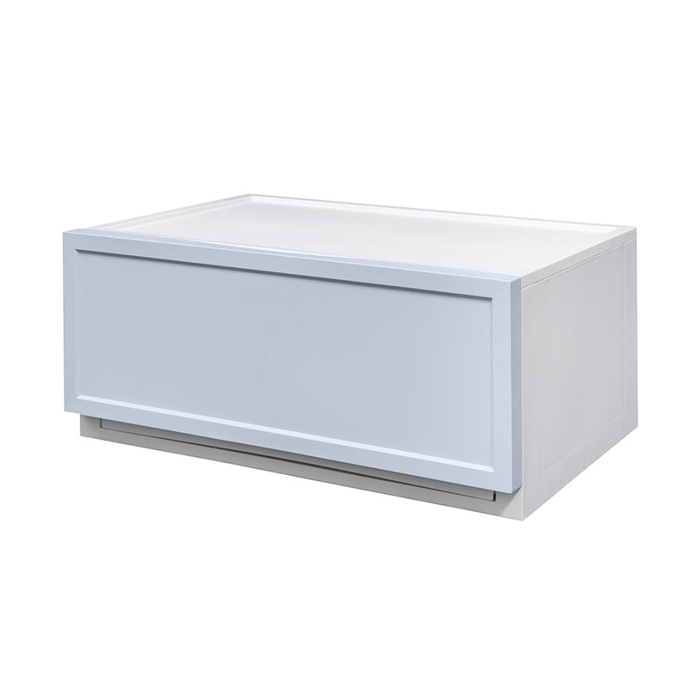 กล่องลิ้นชัก 1 ลิ้นชัก STACKO ECO M 54x39.5x24 ซม. สีฟ้า