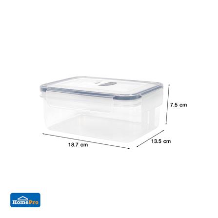 กล่องอาหารเหลี่ยม 1.11 ลิตร KECHxDOUBLE LOCK No.9113_7