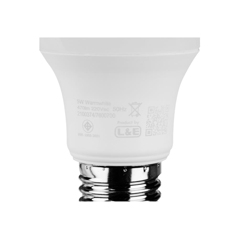 หลอด LED LUMAX A60 ECO PLUS 5 วัตต์ E27 WARMWHITE