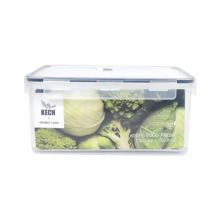 กล่องอาหารเหลี่ยม 7.35 ลิตร KECHxDOUBLE LOCK No.9514_2