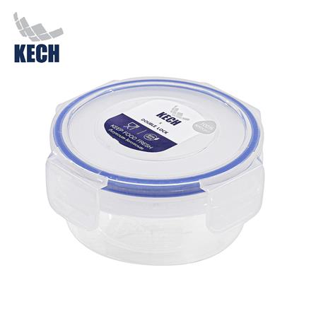 กล่องอาหารกลม 0.23 ลิตร KECHxDOUBLE LOCK No.9131