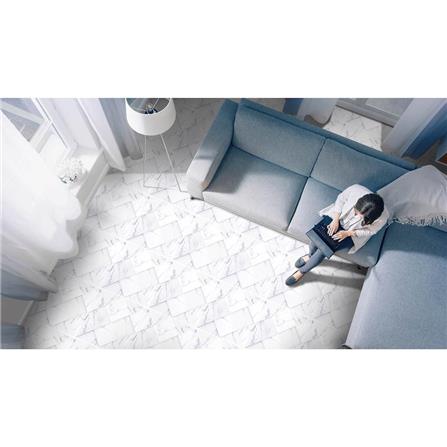 กระเบื้องพื้น 18x18 นิ้ว COTTO มาร์เบิ้ลพรีม่าสแควร์ ขาว_4