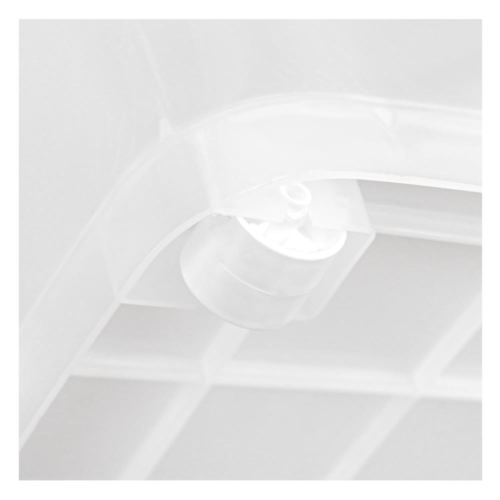 กล่องเก็บของ มีล้อ ฝาล็อค STACKO 140 ลิตร ฝาสีฟ้า