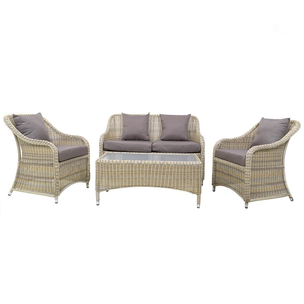 ชุดโซฟาสนาม SPRING MARIE สีเทา