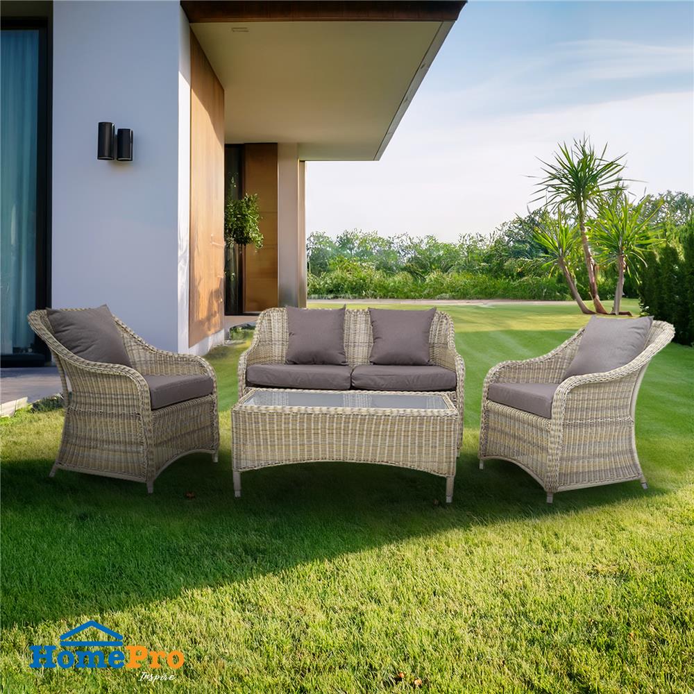 ชุดโซฟาสนาม SPRING MARIE สีเทา