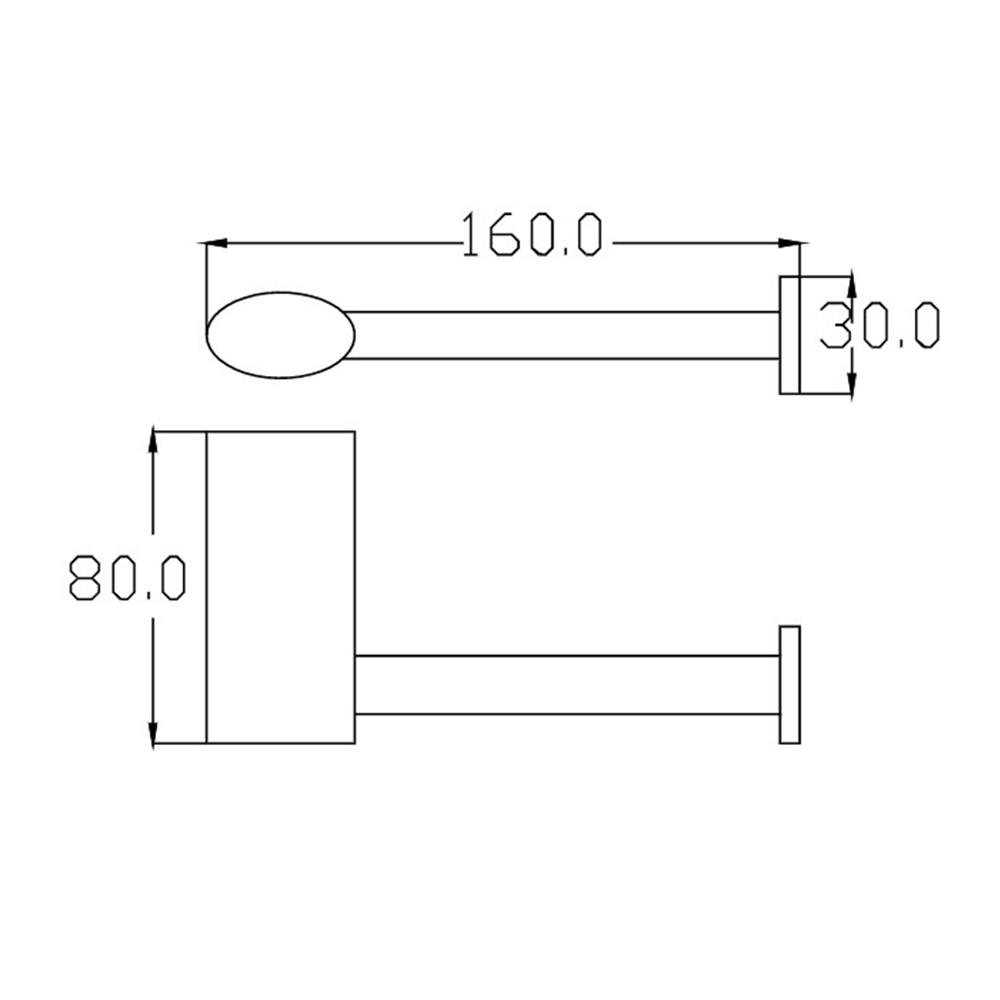 ที่ใส่กระดาษ COTTO CT0225(HM) สีโครม