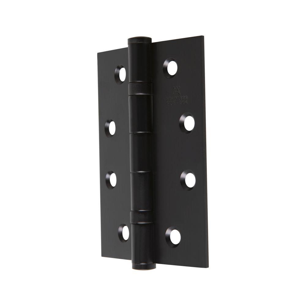 บานพับ 4X3 นิ้ว X 2 มม. HAFELE 489.04.018 สีดำ แพ็ก 3 ชิ้น