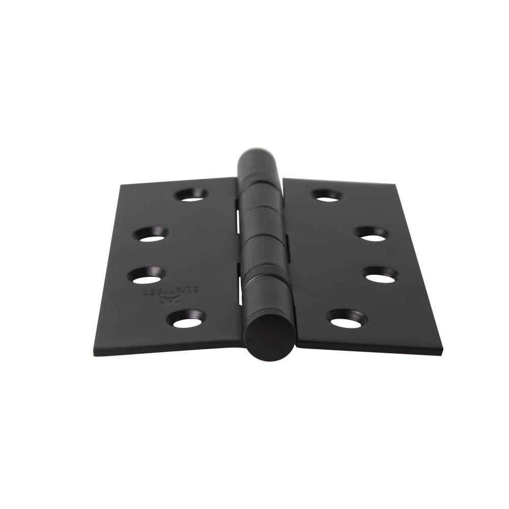 บานพับ 4X3 นิ้ว X 2 มม. HAFELE 489.04.018 สีดำ แพ็ก 3 ชิ้น