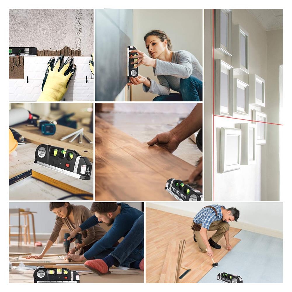 ระดับน้ำเลเซอร์แสงสีแดง HACHI