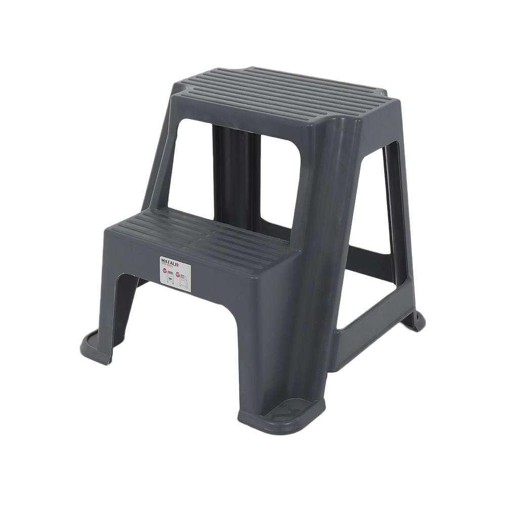 บันไดทางเดียว 2 ขั้น MATALL MINI สีเทา