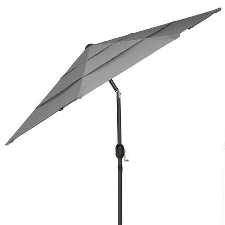 ร่มสนามทรงกลม SPRING VILLA สีเทา_5