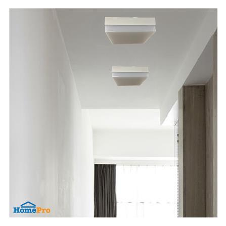 ดาวน์ไลท์ LED L&E 03-A0316 SQUARE CURVE 7 นิ้ว 18 วัตต์ DAYLIGHT/COOL WHITE/WARM WHITE สีขาว_3