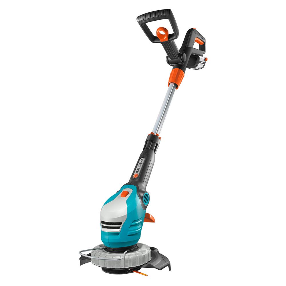 เครื่องเล็มหญ้าไร้สาย (พร้อมแบตเตอรี่) GARDENA 09825-20 18 โวลต์