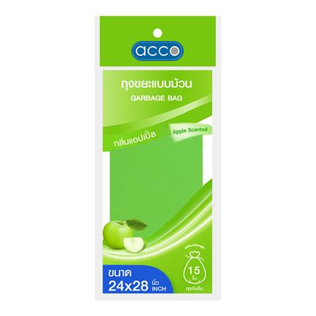 ถุงขยะม้วน ACCO ขนาด 24x28