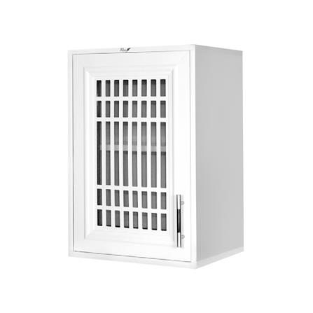 ตู้แขวนเดี่ยว WING UPVC DHEVA 44.5x64 ซม. สีขาว_0