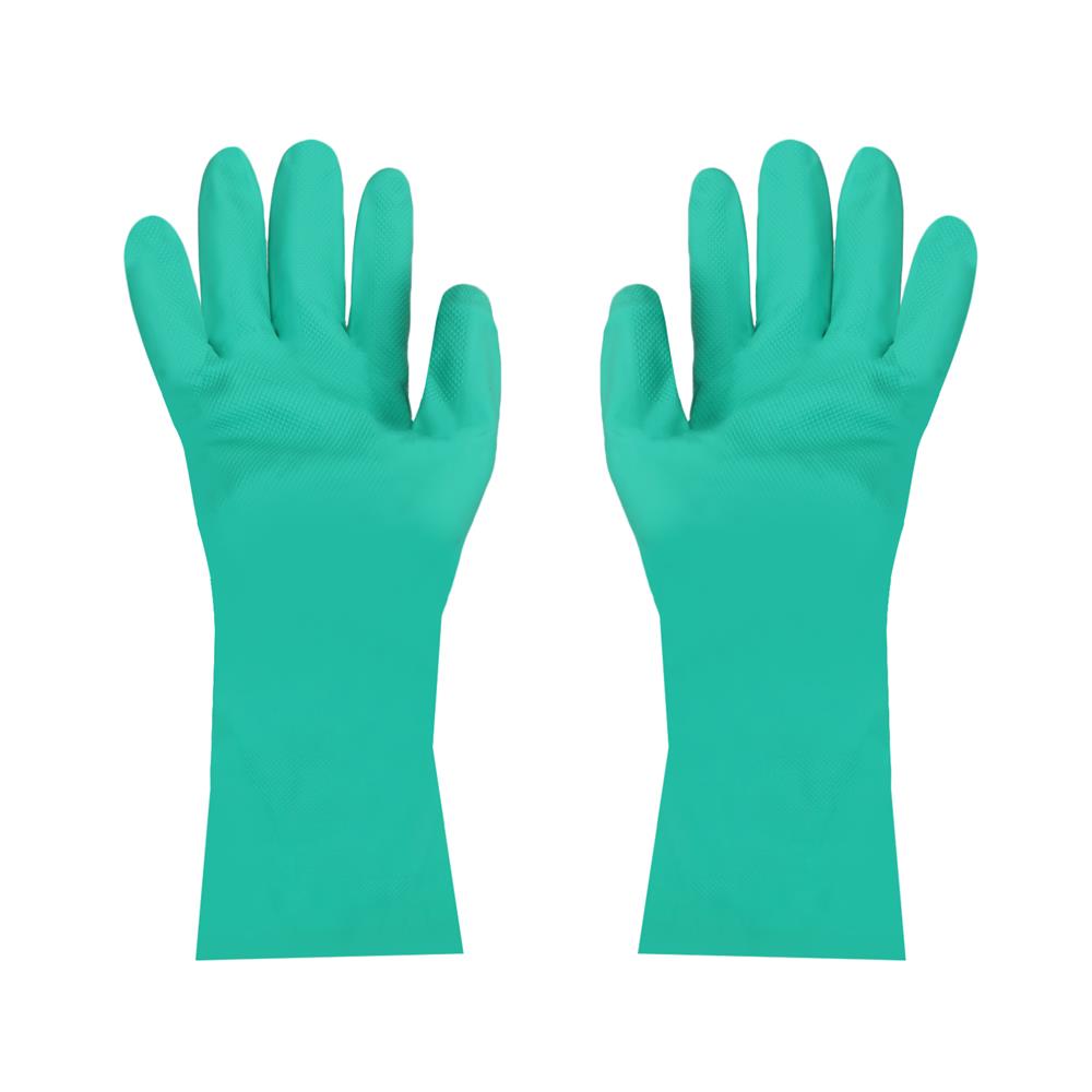 ถุงมือยาง DEXTOR   กลาง เขียว