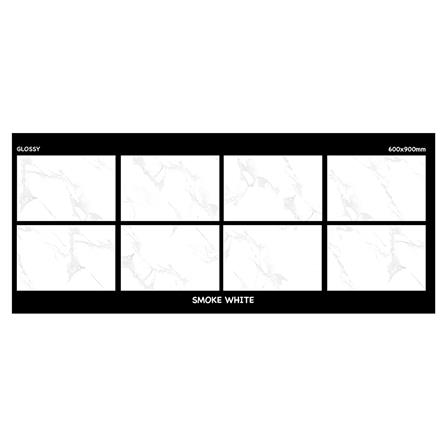 กระเบื้องพื้น 60x90 ซม. สโนว์ มาเบิล ขาว 1.08M2_1
