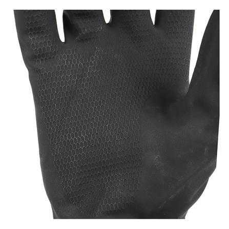 ถุงมือยาง ตราม้า    ดำ_2