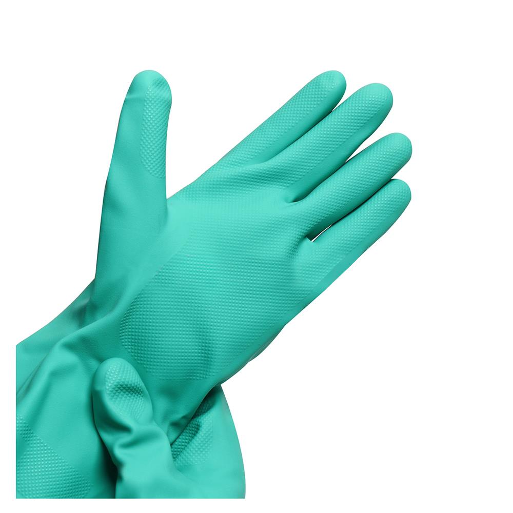 ถุงมือไนไตร DEXTOR SIZE L สีเขียว