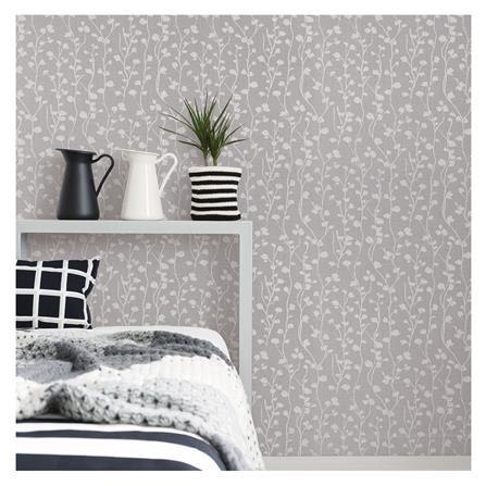 วอลล์สติ๊กเกอร์ DIY STIXMATE BLOOM 1x3 ม. สีเทา_1