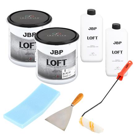 สีเท็กเจอร์ JBP INFINITE LOFT สีเทาอ่อน 11.22 กิโลกรัม_0