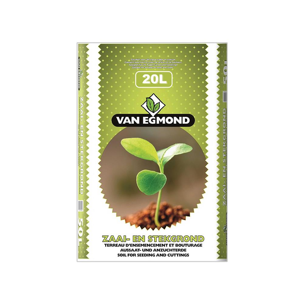 พีทมอสเพาะเมล็ด VAN EGMOND 20 ลิตร