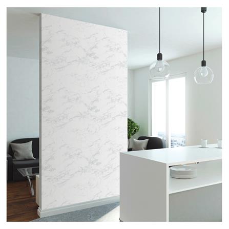 วอลล์สติ๊กเกอร์ DIY STIXMATE WHITE MARBLE 1x3 ม. สีขาว_2