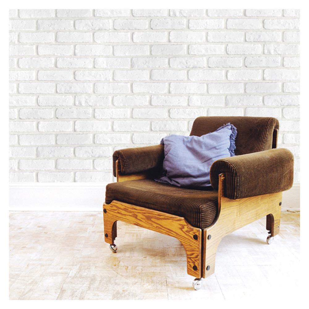 วอลล์สติ๊กเกอร์ DIY STIXMATE DBS-24 1x3 ม. สีขาว