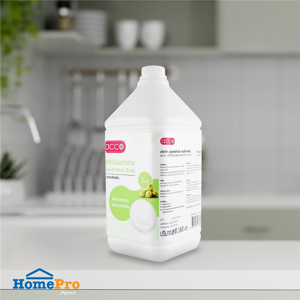 สบู่เหลวล้างมือ ACCO 3,800ml GREEN APPLE