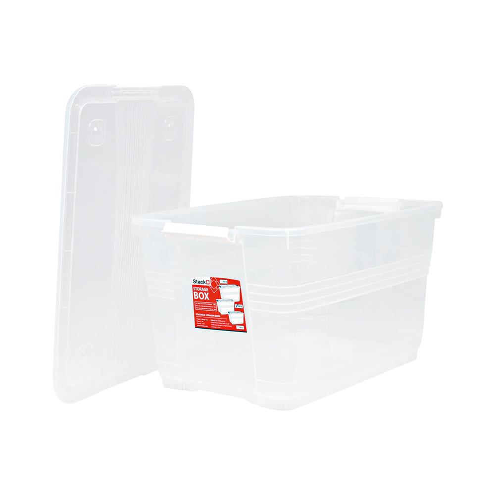 STORAGE BOX WITH WHEELS STACKO 7612 55L