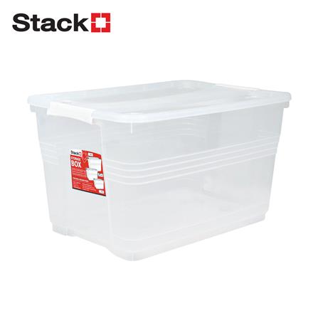 กล่องเก็บของ มีล้อ STACKO 7612 55 ลิตร
