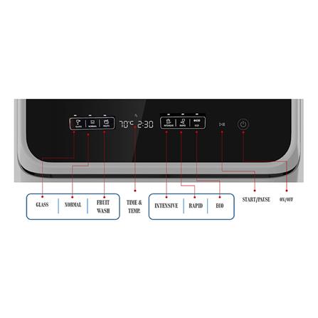 เครื่องล้างจานตั้งโต๊ะ TOSHIBA DWS-22ATH(K)_4