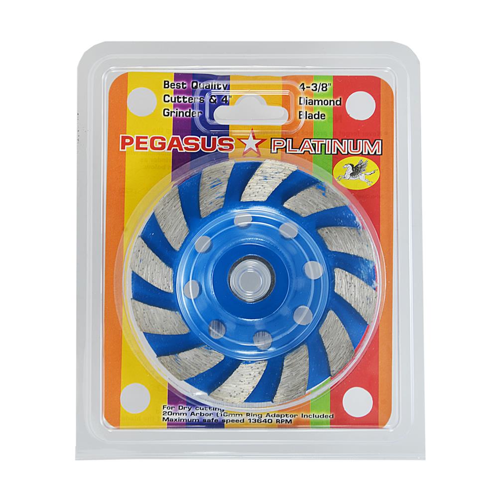 ใบเจียรหิน PEGASUS 4 นิ้ว 12 ฟัน