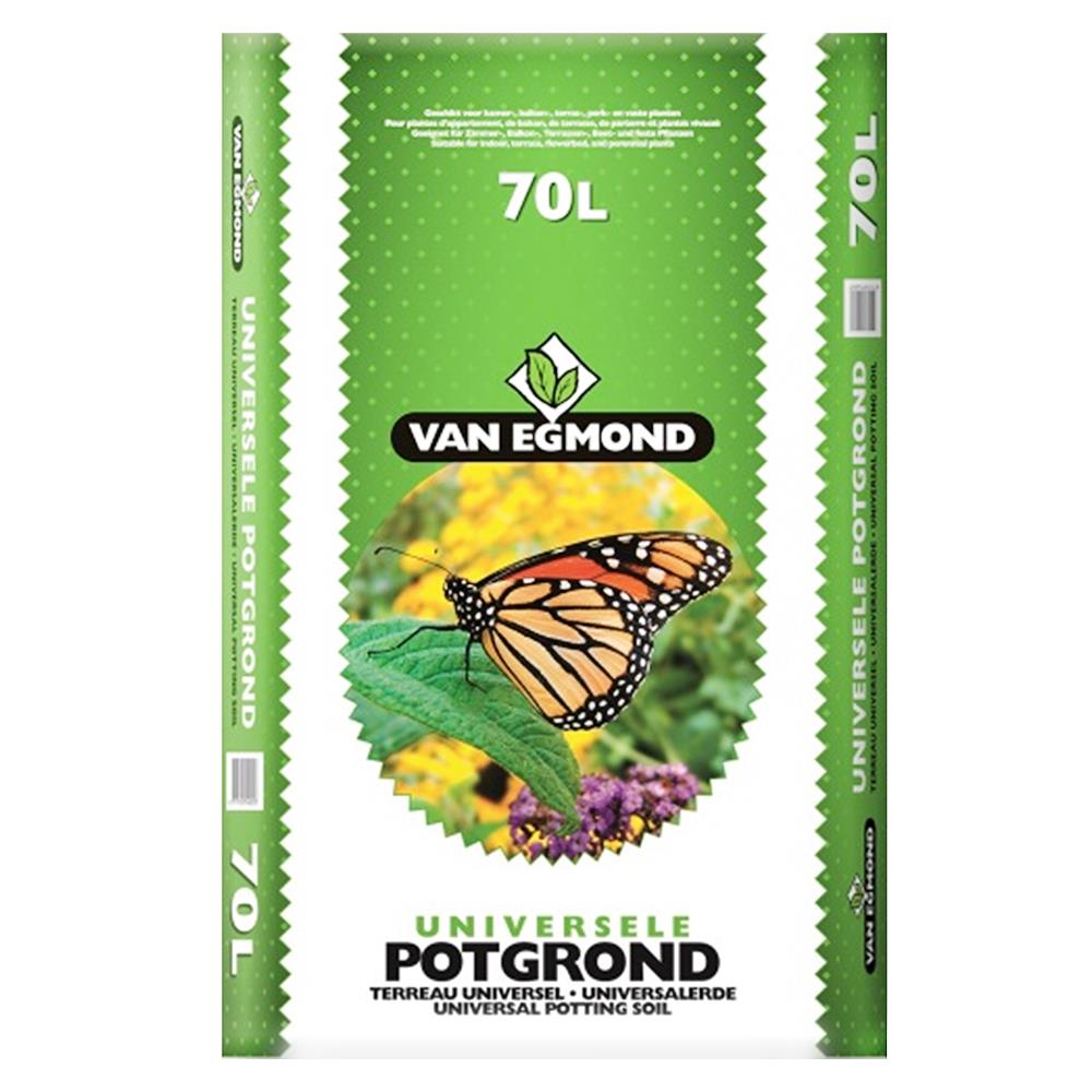 พีทมอสกระบองเพชรและพืชอวบน้ำ VAN EGMOND 70 ลิตร