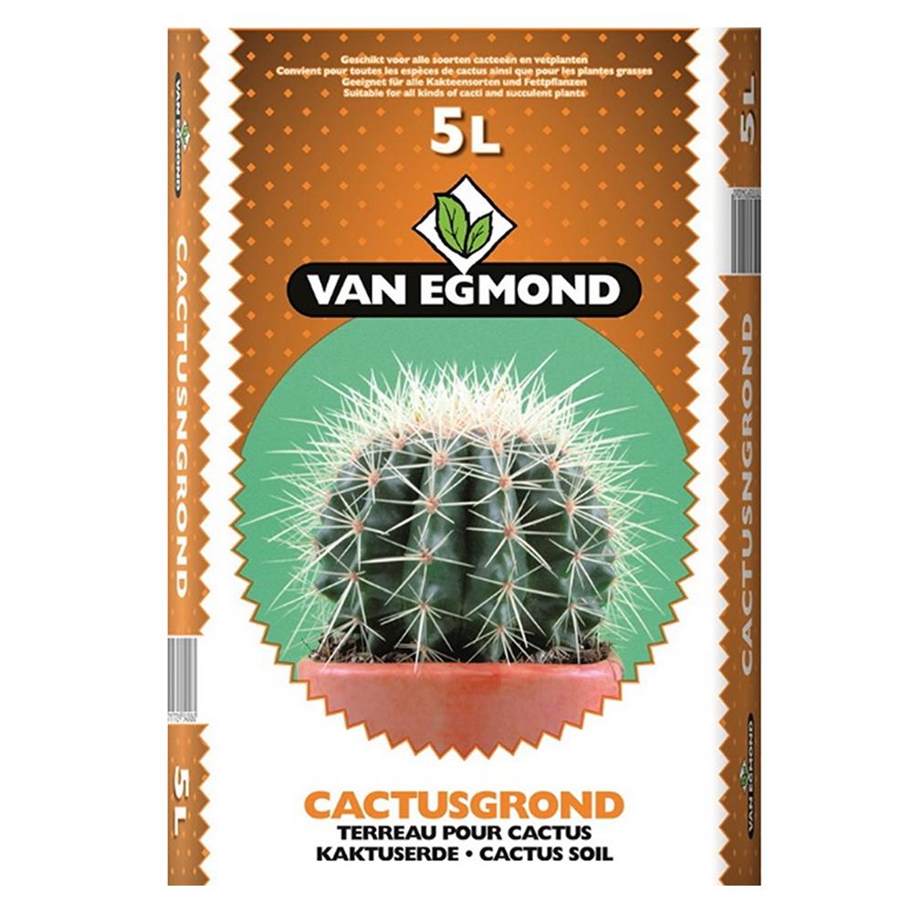 พีทมอสกระบองเพชรและพืชอวบน้ำ VAN EGMOND 5 ลิตร
