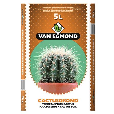 พีทมอสกระบองเพชรและพืชอวบน้ำ VAN EGMOND 5 ลิตร