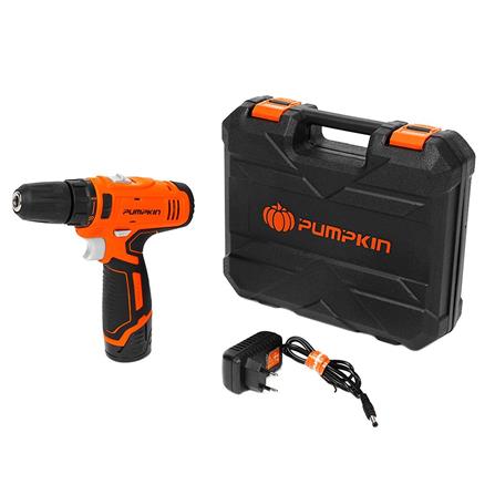 สว่านไร้สาย (พร้อมแบตเตอรี่) PUMPKIN J-12D1502 50214 12 โวลต์ แบตเตอรี่ 2 ก้อน_2