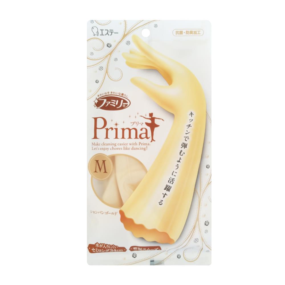 ถุงมือ PVC SHALDAN PRIMA SIZE M สีทอง