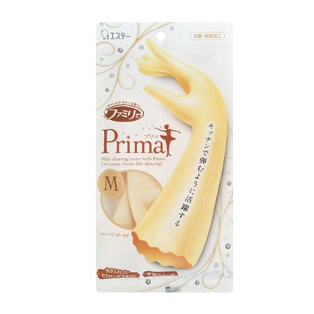 ถุงมือ PVC SHALDAN PRIMA SIZE M สีทอง_2