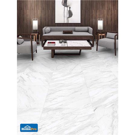 กระเบื้องพื้นพอร์ซเลน 60x60 ซม. วอลกัส ไวท์ 1.44M2_4