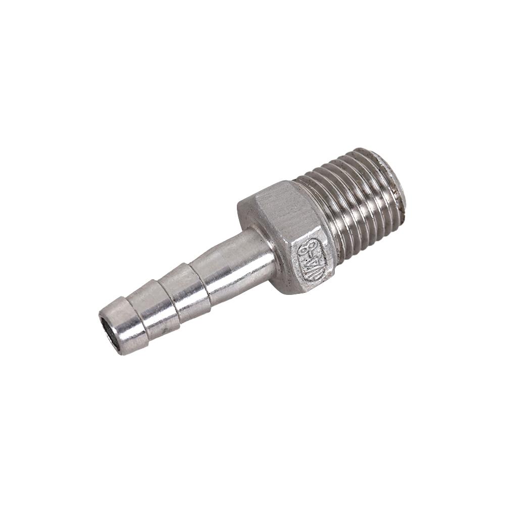 ข้อต่อสวมยางสเตนเลส CITY 1/4 นิ้ว